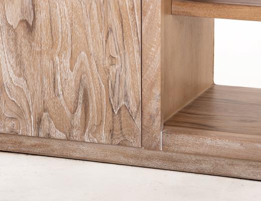 White Balam, 80" TV Stand w/El - view 9