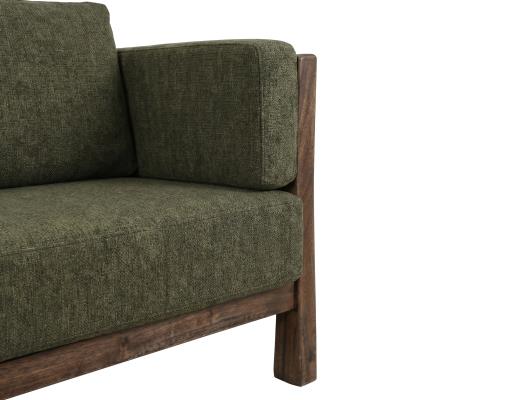 Wooden Frame, Upholstered Sofa - view 4