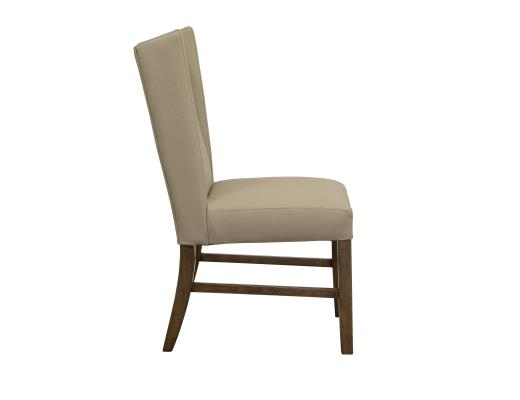 Upholstered Chair (100% Leathe - view 3