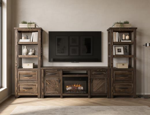 Dutton, Electric Fireplace - view 6