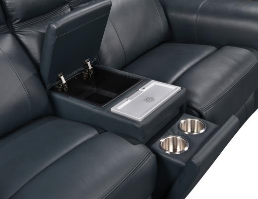 Power Recliner Loveseat with C - view 2