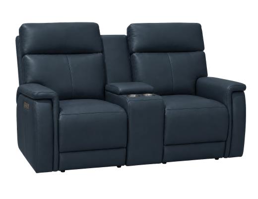 Dual Power Recliner Loveseat w - view 1