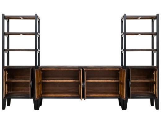 2 Door, 3 Shelves, Bookcase - view 7