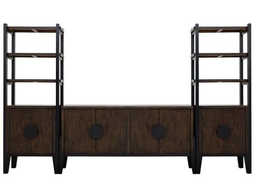 2 Door, 3 Shelves, Bookcase - view 5