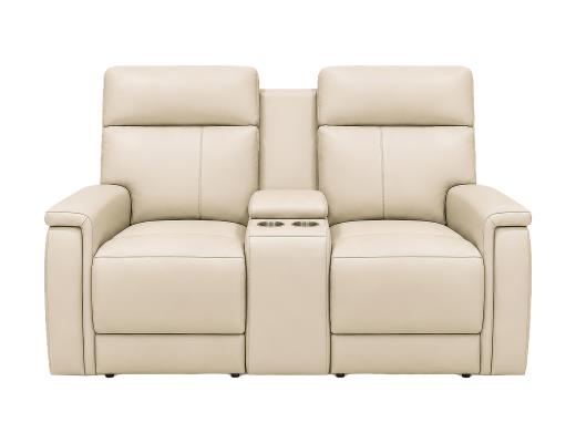 Dual Power Recliner Loveseat w - view 2