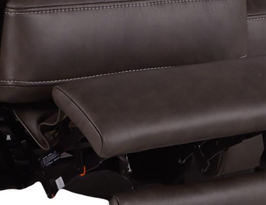 Dual Power Recliner Sofa with - view 5
