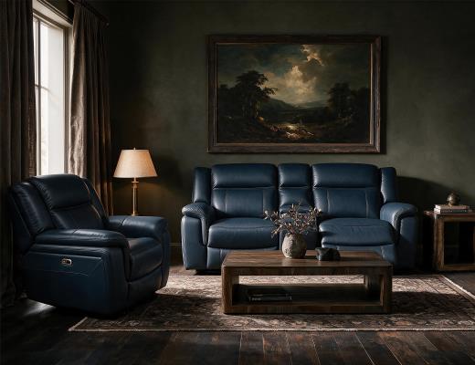 Power Recliner Loveseat with C - view 3