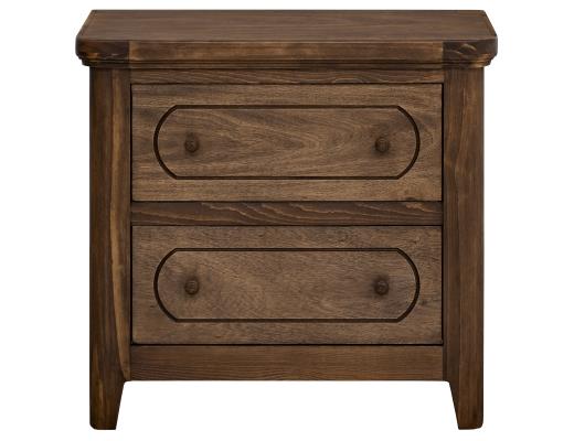2 Drawer , Nightstand - view 2