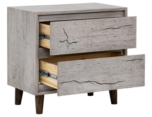 2 Drawer , Nightstand - view 3