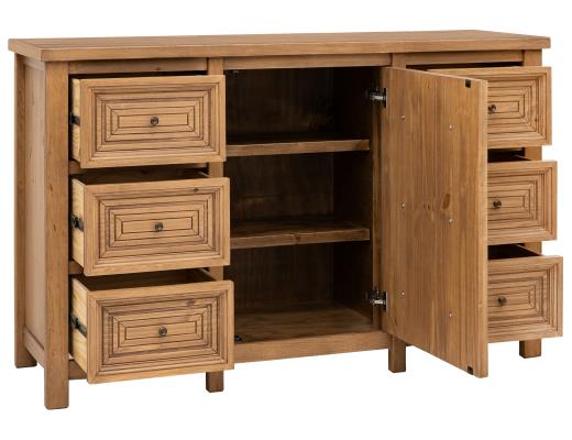 6 Drawer & 1 Door , Dresser - view 5