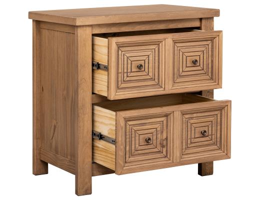2 Drawer , Nightstand - view 3