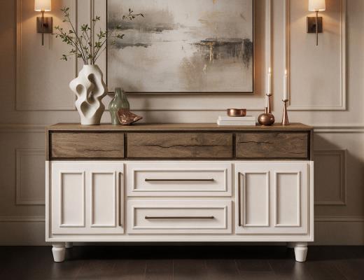 5 Drawer & 2 Door , Console - view 5