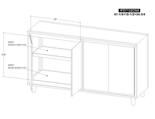 4 Door , Console - view 4