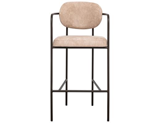Upholstered Barstool - view 2