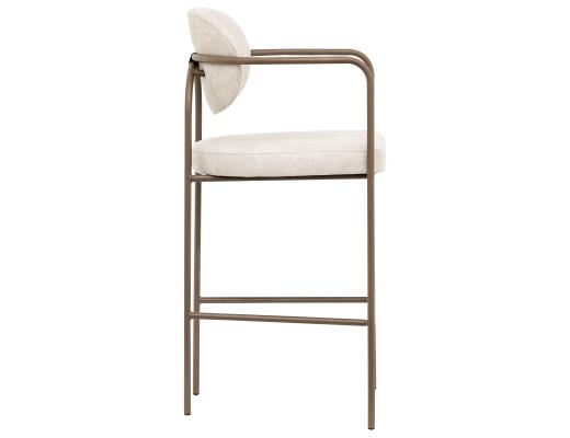 Upholstered Barstool - view 3