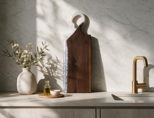 Decorative Wooden Tray for Din - view 3
