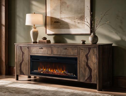 TV Stand for Fire Place 88" - view 6
