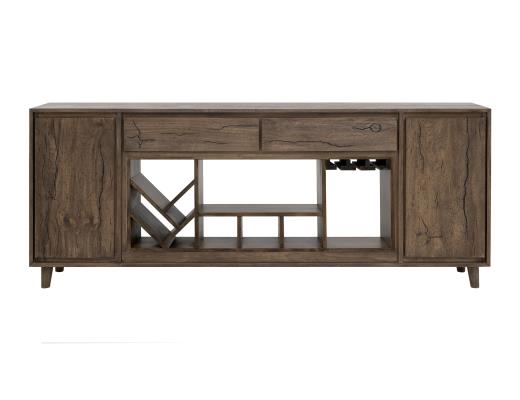 Savia, 85" TV Stand with Firep - view 2