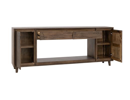 Savia, 85" TV Stand with Firep - view 5