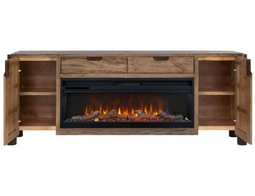 Brown Westmont, 91" TV Stand w - view 4