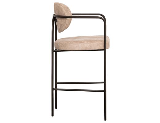 Upholstered Barstool - view 3