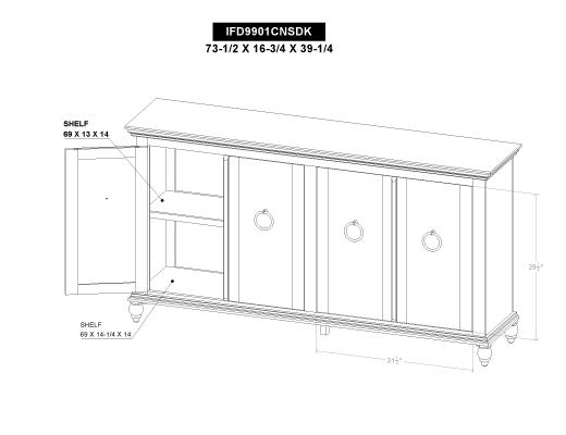 4 Doors Console - view 9