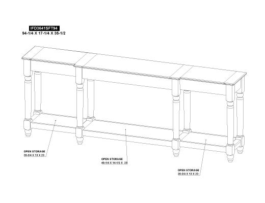 Sofa Table - view 7