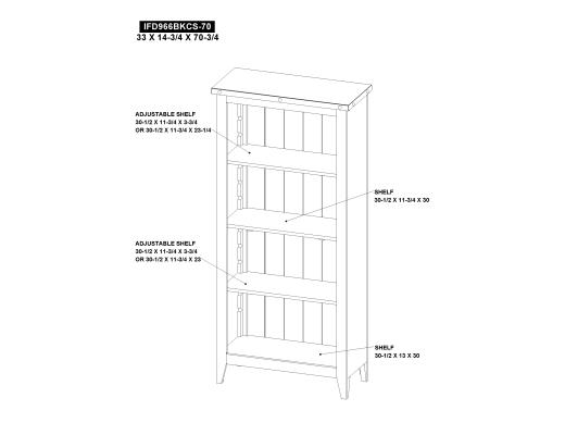 Bookcase, 12 Different Positio - view 7
