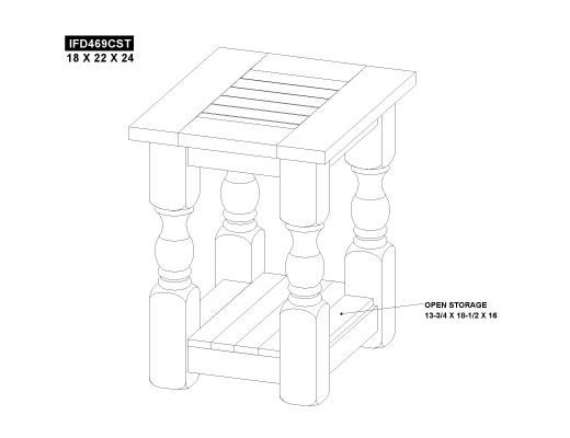 Chairside Table - view 5