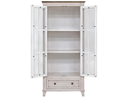 1 Drawer 2 Glass Doors Cabinet - view 4