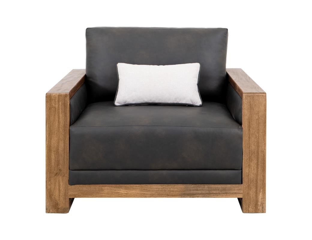 Wooden Frame & Base, Armchair - IUP325-ACH-216