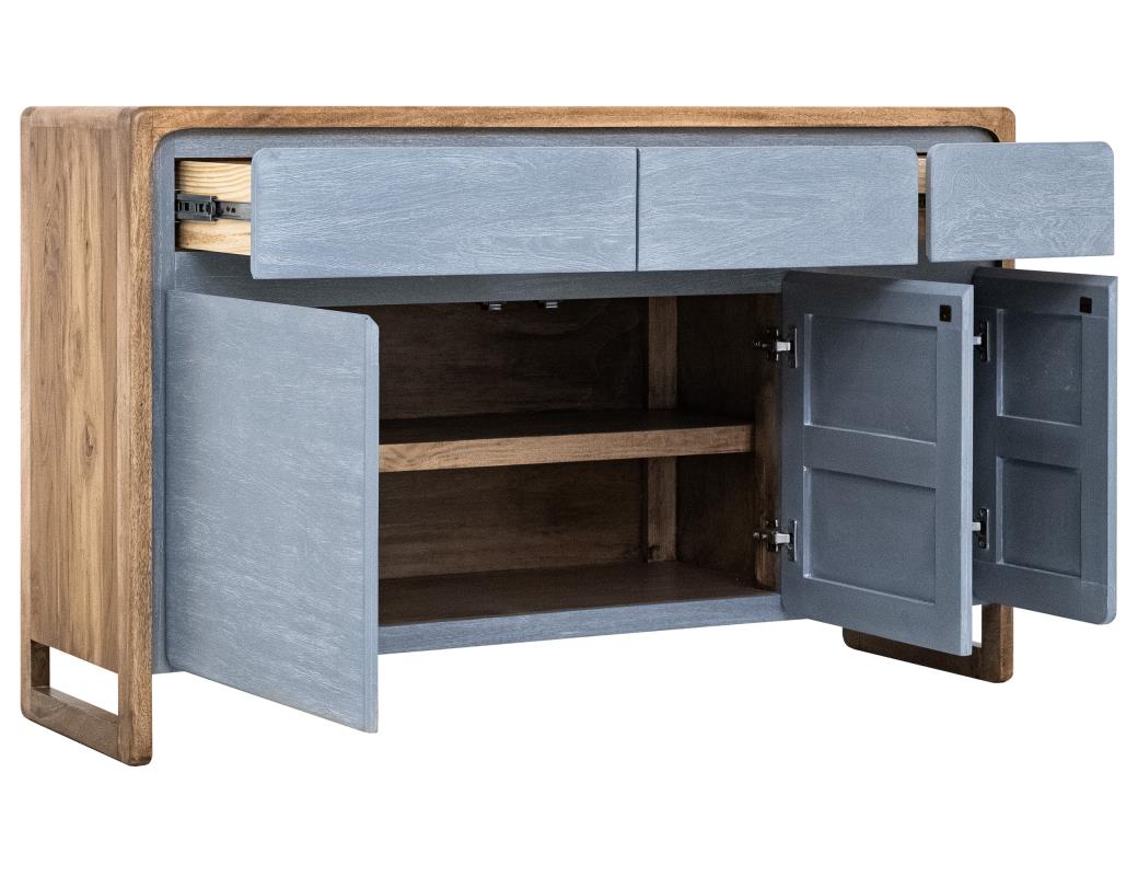 3 Drawer & 3 Door , Console - IFD1501CNSBL