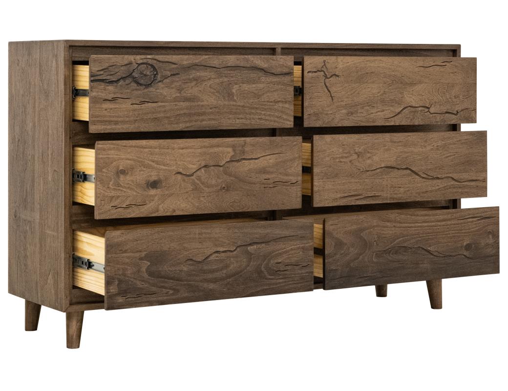 6 Drawer , Dresser - IFD7101DSR