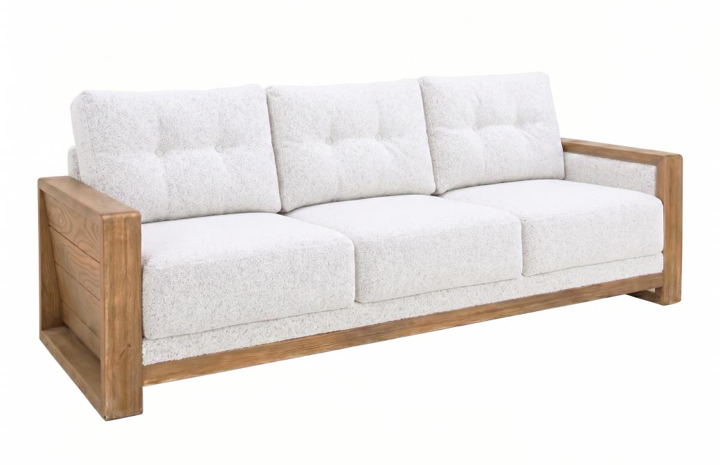 Wooden Frame, Upholstered Sofa - IUP325-SOF-184