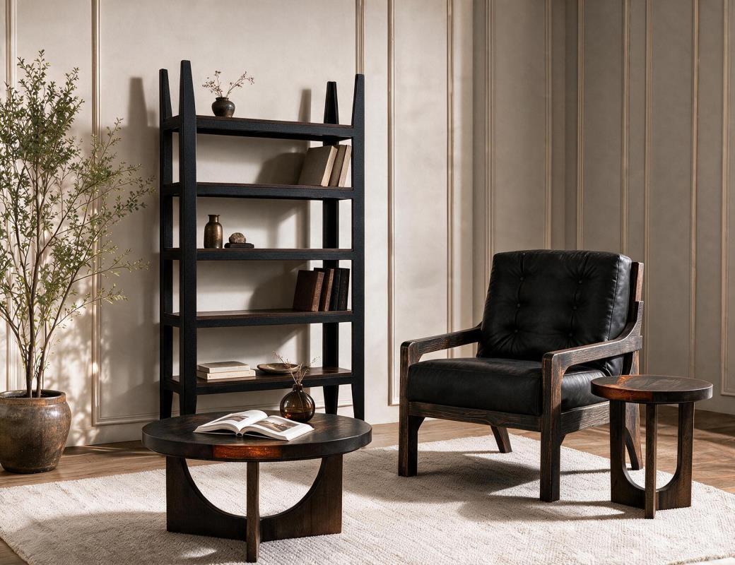 5 Shelves, Bookcase - IFD1182BKS