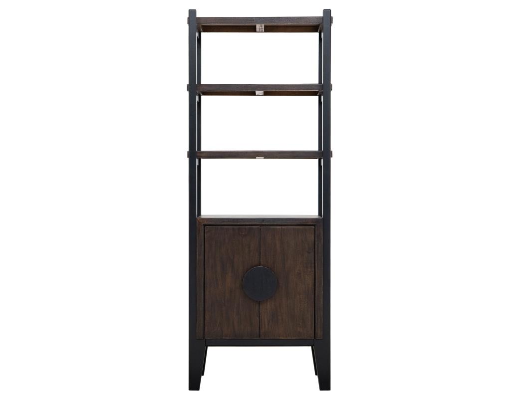 2 Door, 3 Shelves, Bookcase - IFD1183BKS