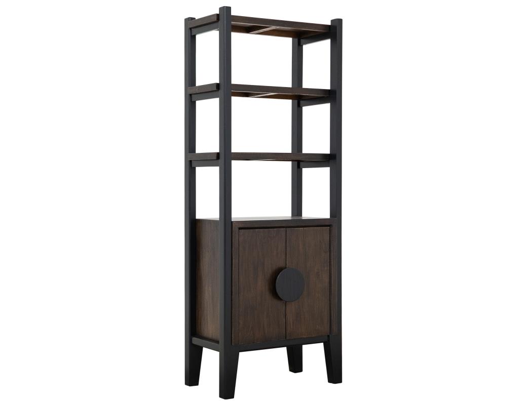 2 Door, 3 Shelves, Bookcase - IFD1183BKS