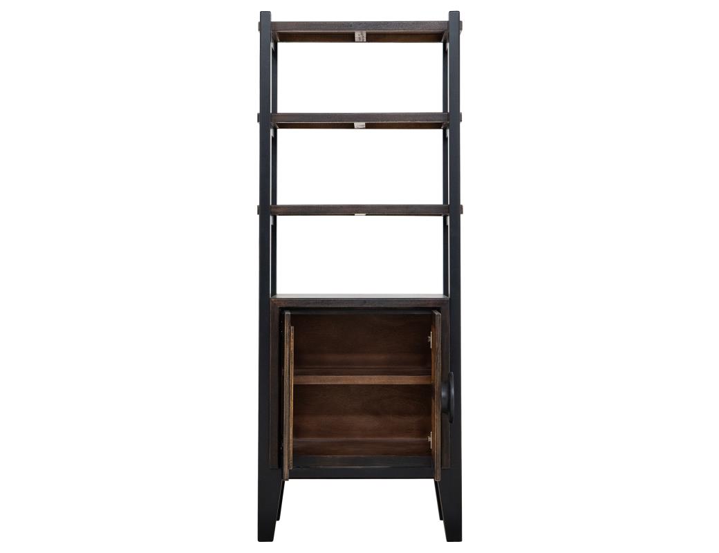 2 Door, 3 Shelves, Bookcase - IFD1183BKS