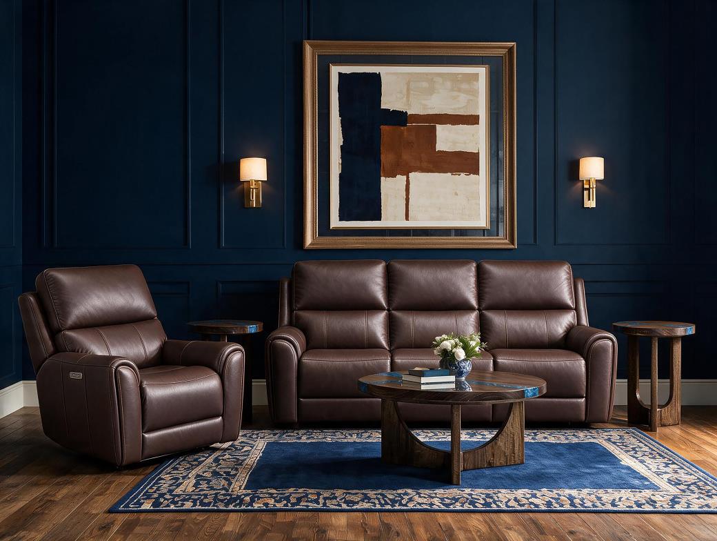 Dual Power Recliner Sofa with - IUM2068-RSF-L24