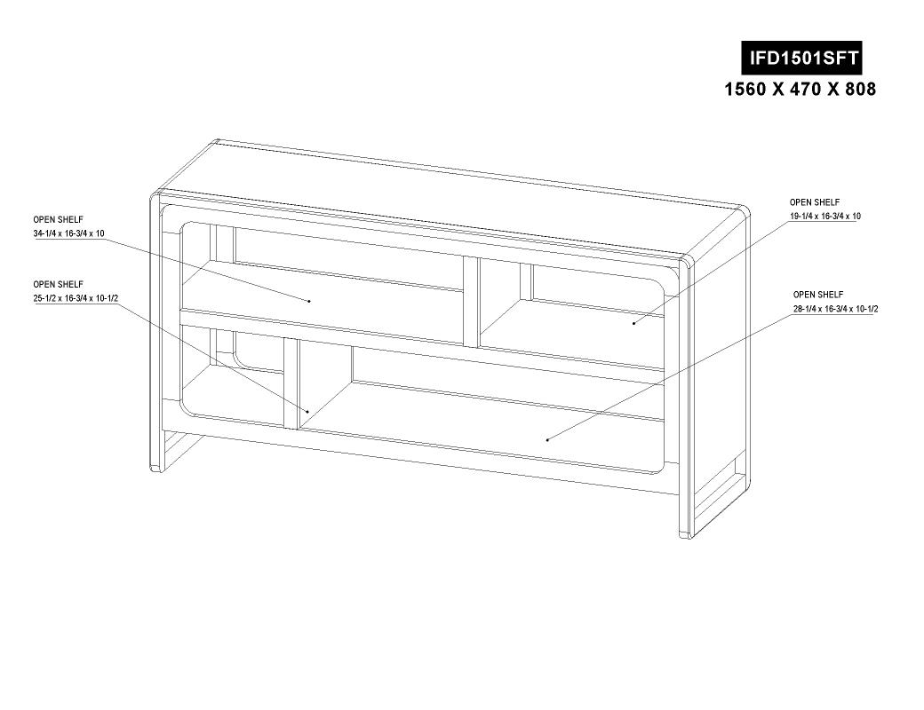 Sofa Table - IFD1501SFT