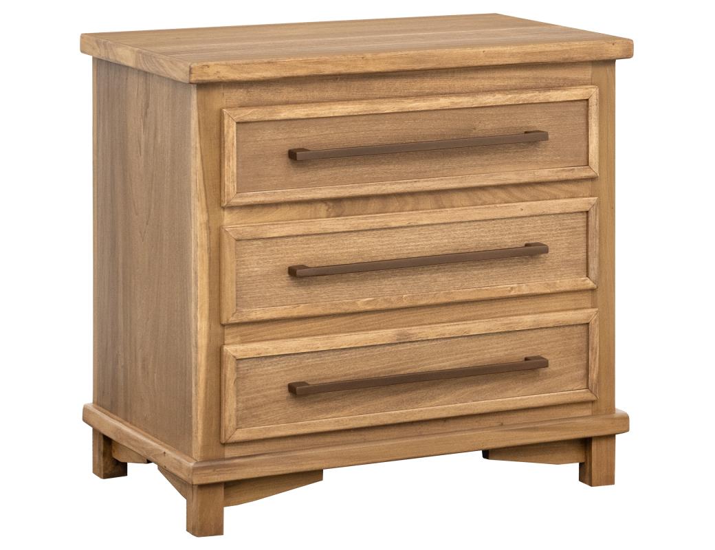 3 Drawer , Nightstand - IFD9051NTS