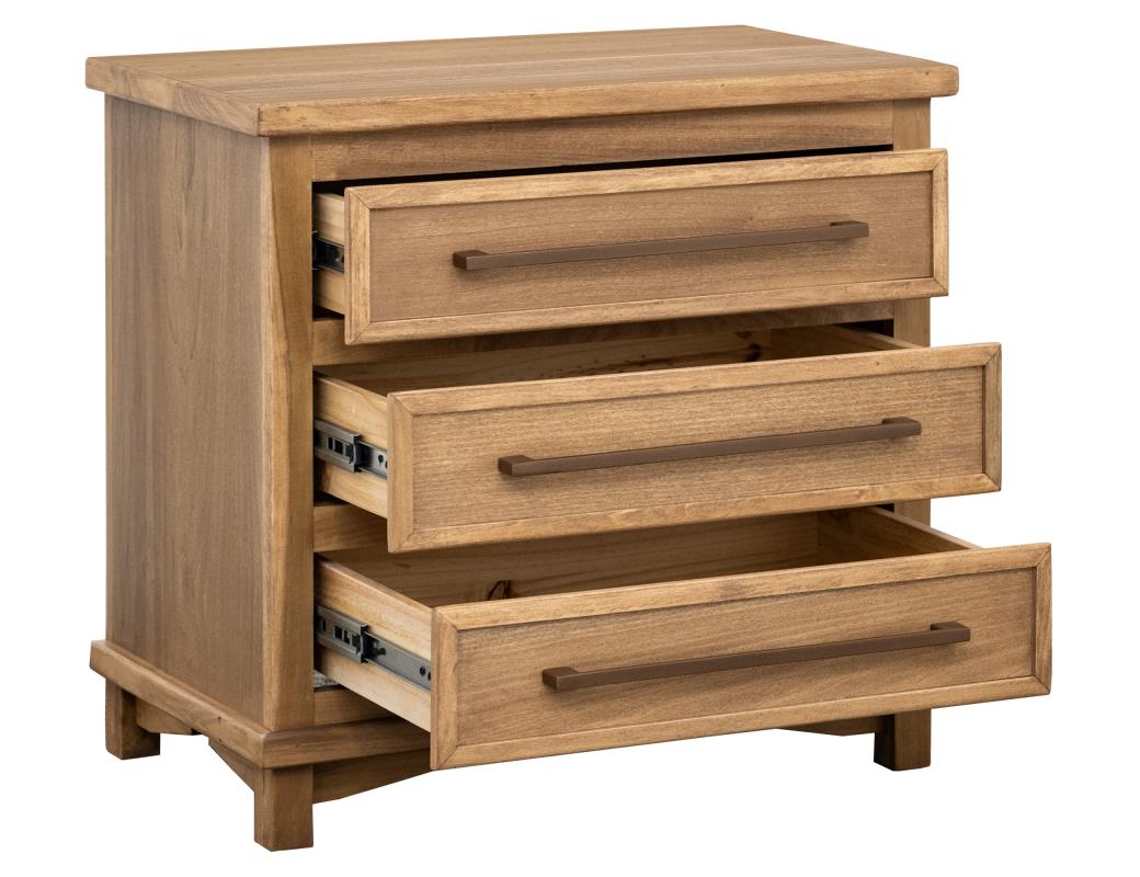 3 Drawer , Nightstand - IFD9051NTS