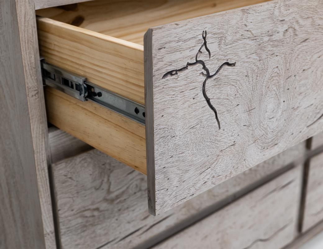 6 Drawer , Dresser - IFD7131DSR