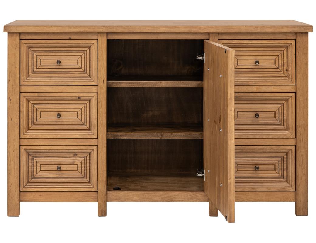 6 Drawer & 1 Door , Dresser - IFD5501DSR