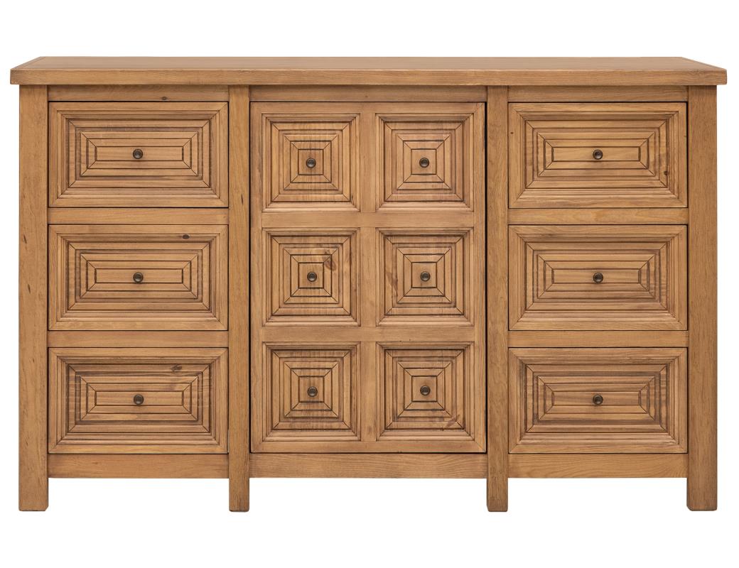 6 Drawer & 1 Door , Dresser - IFD5501DSR