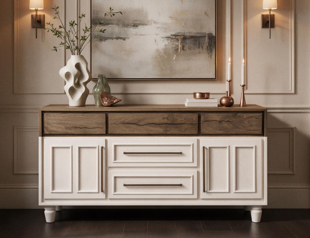 5 Drawer & 2 Door , Console - IFD1001CNS