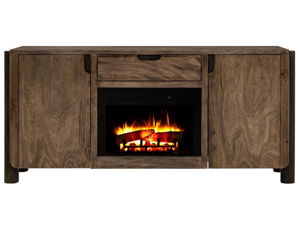Brown Westmont, 73" TV Stand w - IFD4781STNFP73BN