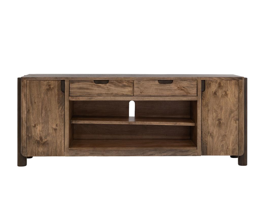 Brown Westmont, 91" TV Stand w - IFD4781STNFP91BN