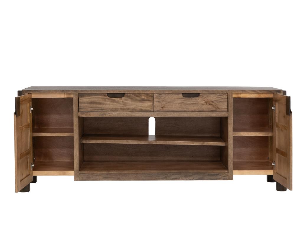Brown Westmont, 91" TV Stand w - IFD4781STNFP91BN