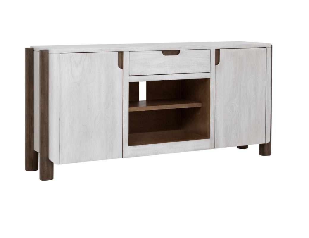 Westmont, 73" TV Stand with El - IFD4781STNFP73WT